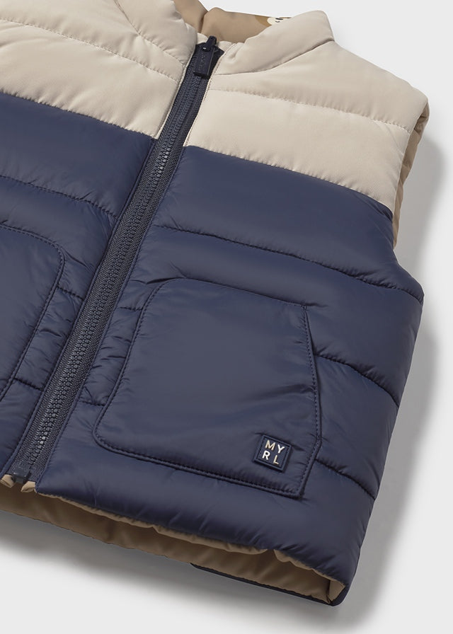 MAYORAL-Gilè Reversibile Basic Boy