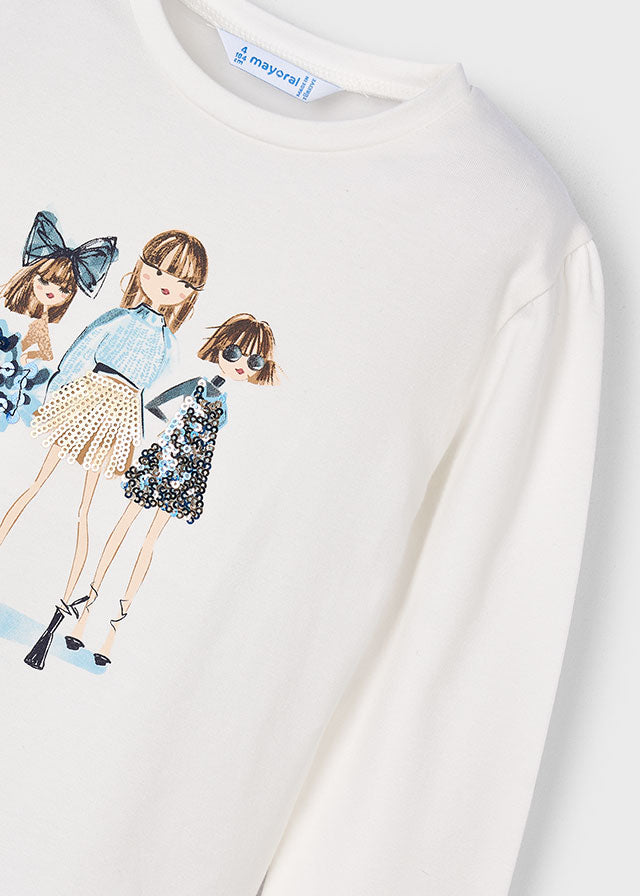 MAYORAL-Maglia Basic Girl