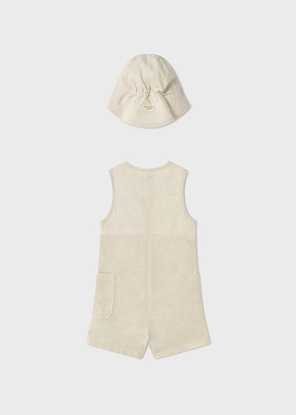 MAYORAL - completo Salopette e cappello Bambino