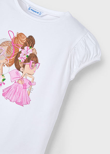 MAYORAL - Maglia con bambole Bambina