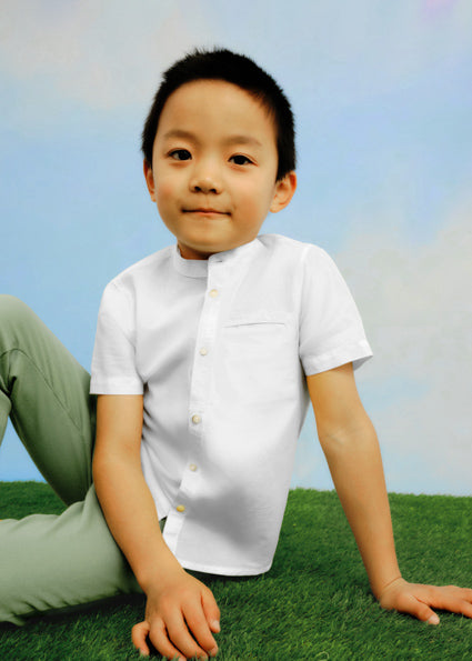 MAYORAL - Camicia a manica corta Bambino
