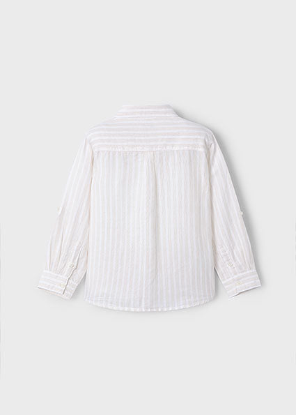 MAYORAL - Camicia lunga in lino bimbo