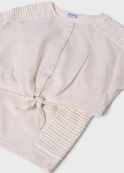 mayoral- completo con shorts ragazza