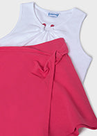 mayoral - completo con shorts ragazza