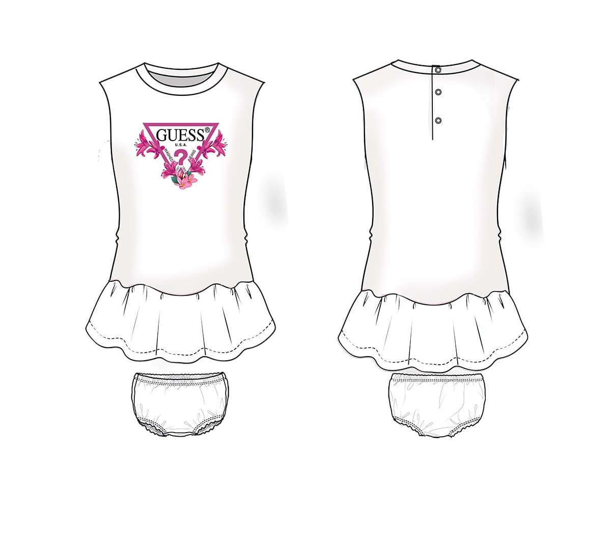 GUESS - Abito Bambina