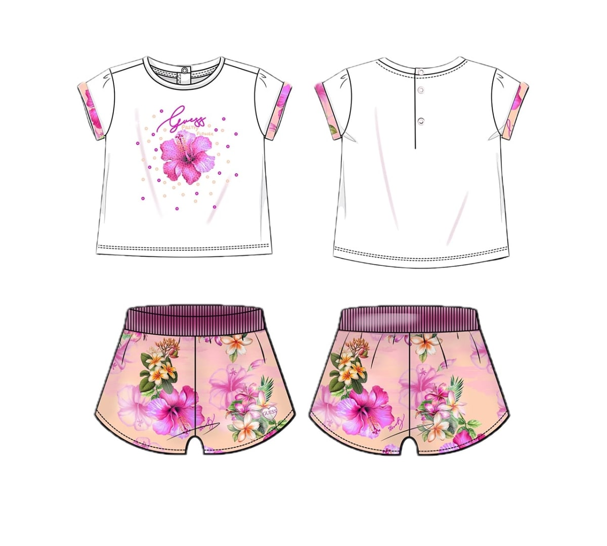 guess-completo basic girl