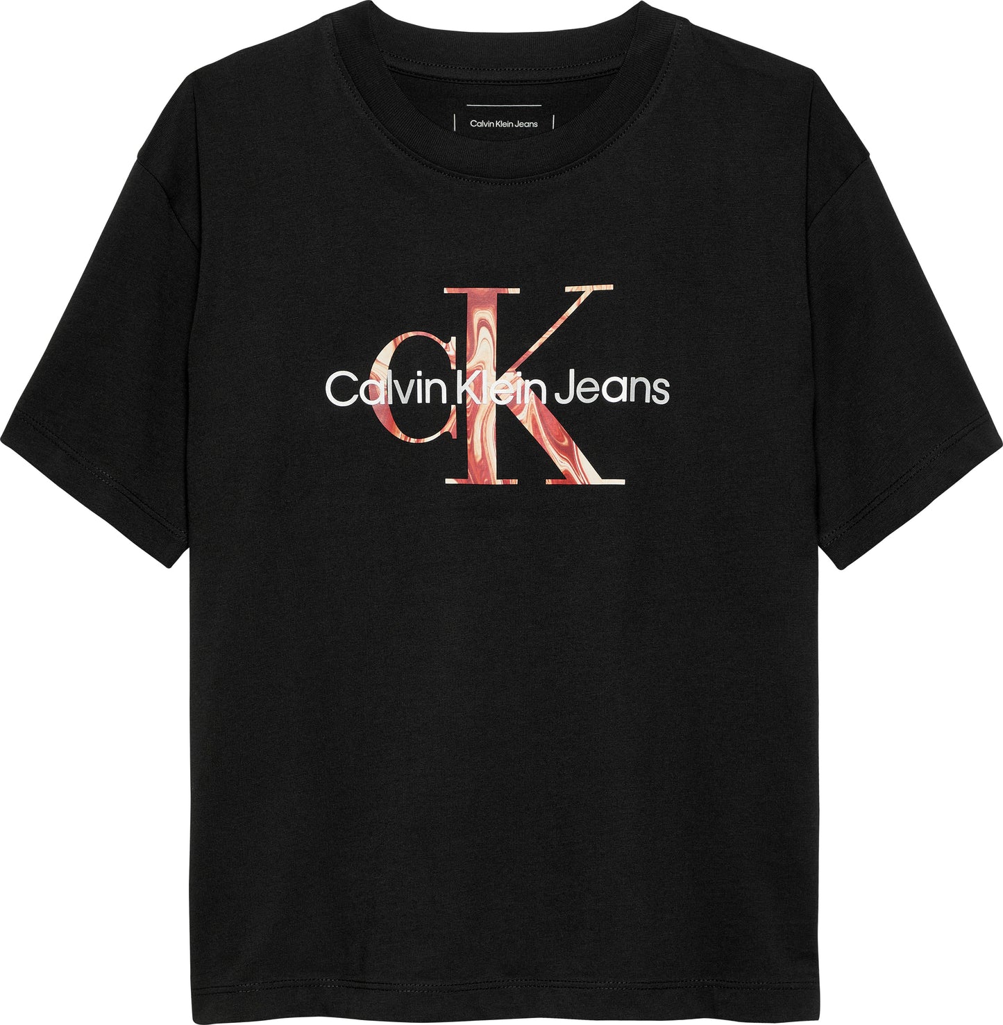 CALVIN KLEIN - Tshirt nera Ragazzo