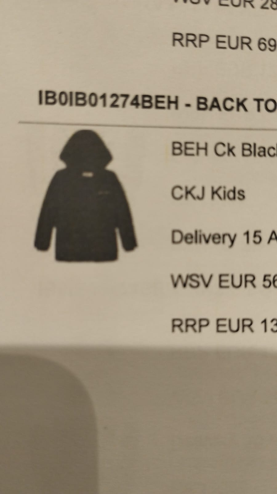 calvin klein-giubbotto boy