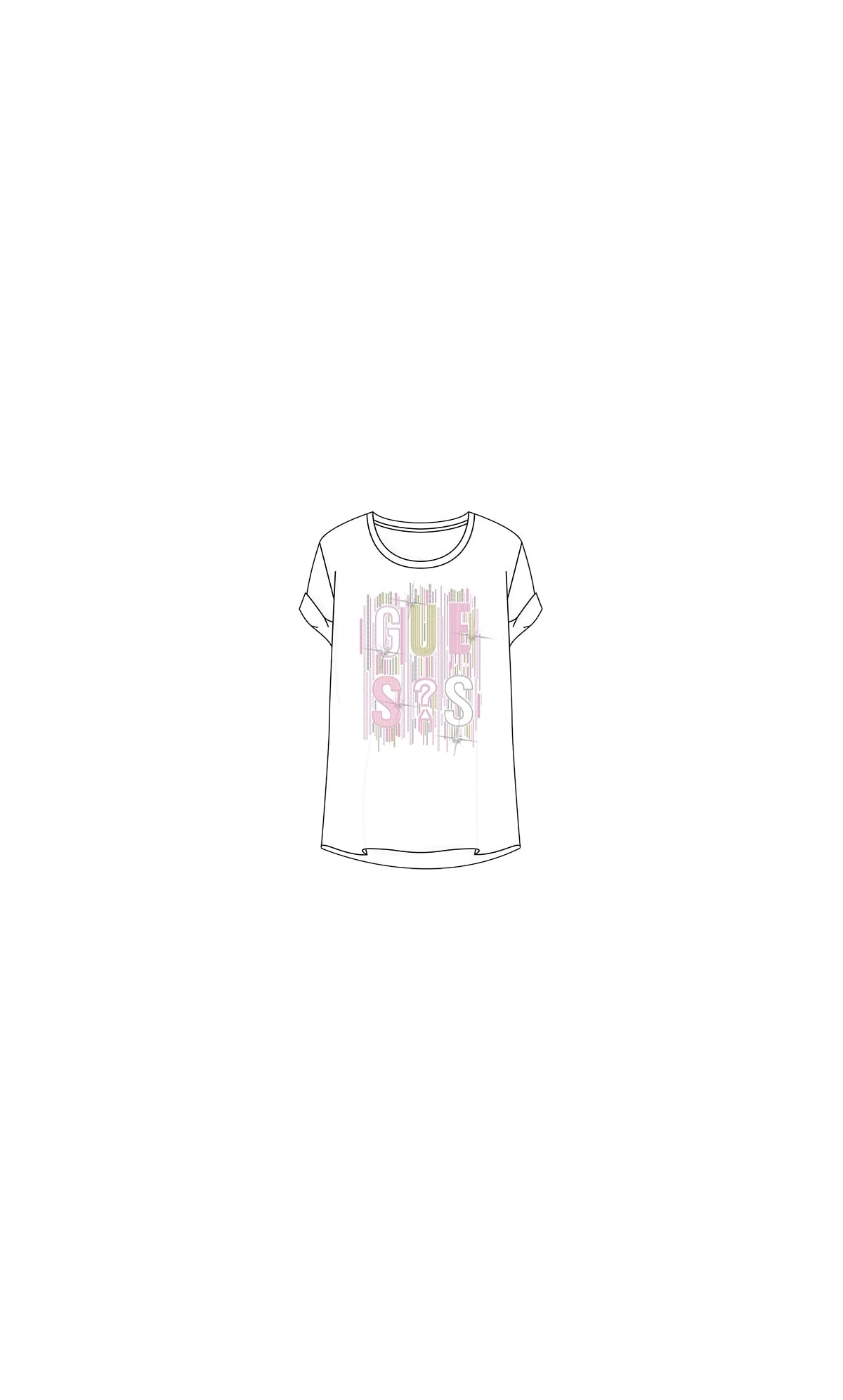 GUESS - Tshirt Ragazza