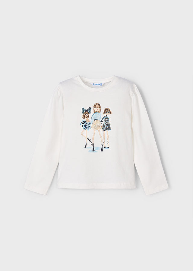 MAYORAL-Maglia Basic Girl