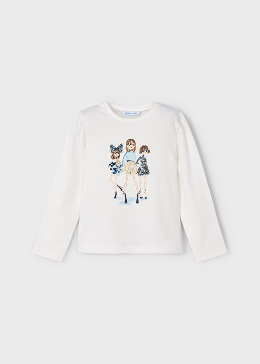 MAYORAL-Maglia Basic Girl