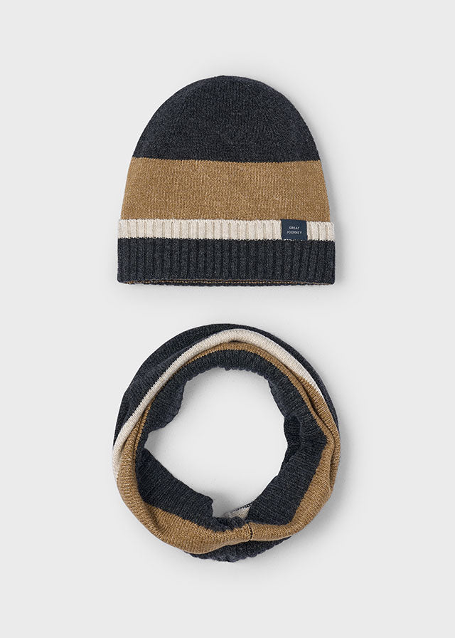 MAYORAL-Cappello+scaldacollo Basic Boy