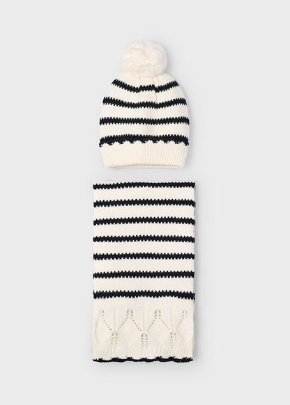 MAYORAL-Completo cappello e sciarpa Basic Girl