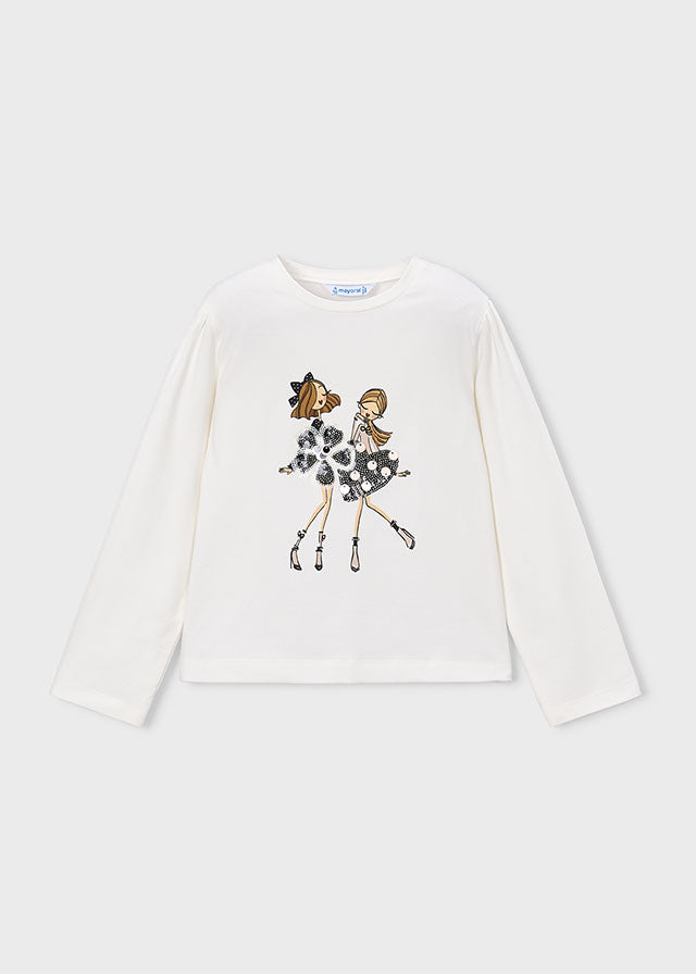 mayoral-tshirt  basic girl