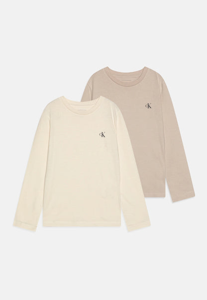 Calvin Klein-2Maglie Basic Boy