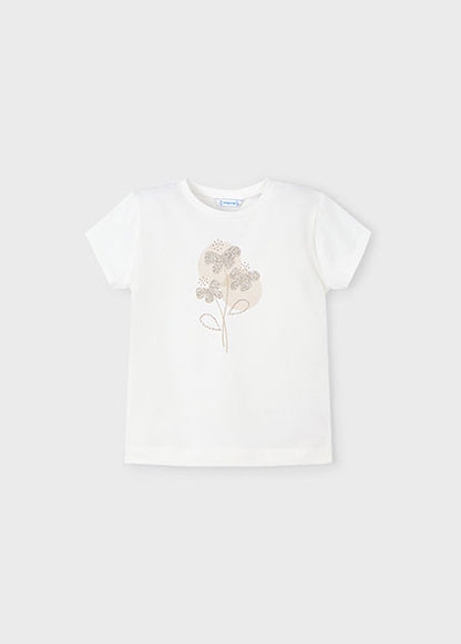 MAYORAL - Tshirt glitter Bambina
