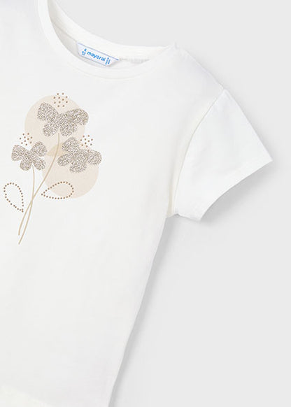 MAYORAL - Tshirt glitter Bambina