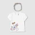 MAYORAL - Maglia +fascia Bambina