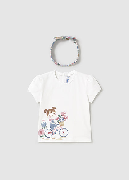 MAYORAL - Maglia +fascia Bambina