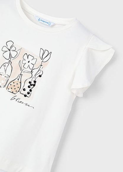 MAYORAL - Tshirt manica corta Bambina