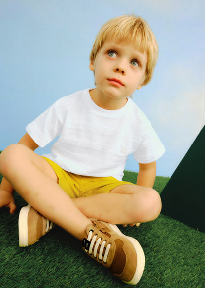 MAYORAL - Maglia a manica corta rigata bimbo