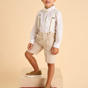 MAYORAL - Camicia lunga in lino bimbo