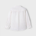 MAYORAL - Camicia lunga in lino bimbo