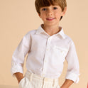 MAYORAL - Camicia lunga in lino bimbo
