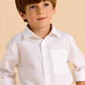 MAYORAL - Camicia lunga in lino bimbo