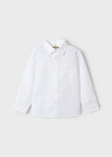 MAYORAL - Camicia lunga in lino bimbo