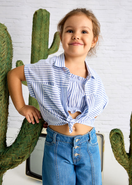 MAYORAL - Blusa 2 pezzi Bambina
