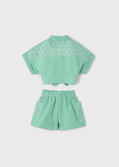 MAYORAL - Completo con shorts Bambina