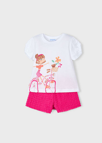 MAYORAL - Completo con shorts Bambina