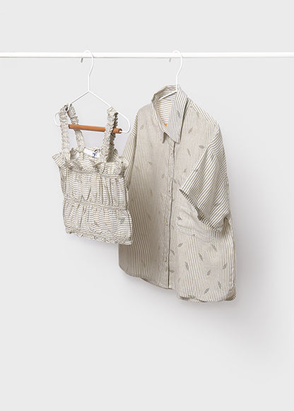 MAYORAL - Blusa 2 pezzi Ragazza