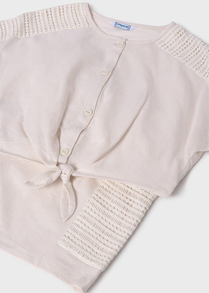 MAYORAL- Completo con shorts Ragazza