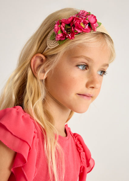 MAYORAL - Cerchietto fiori Bambina