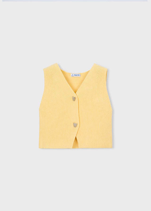 mayoral-gilet basic girl