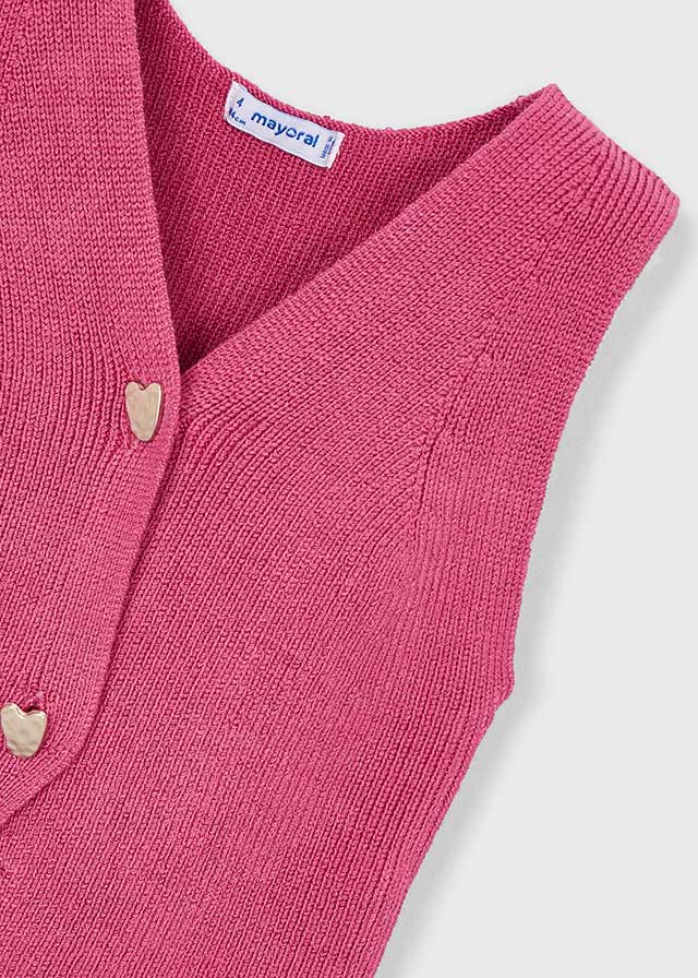 mayoral-gilet basic girl