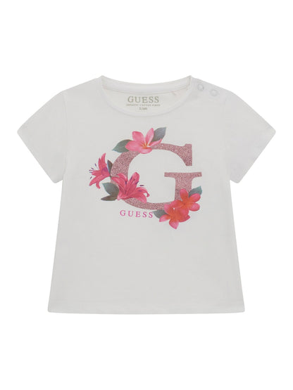 GUESS - Tshirt G Flower Bimba