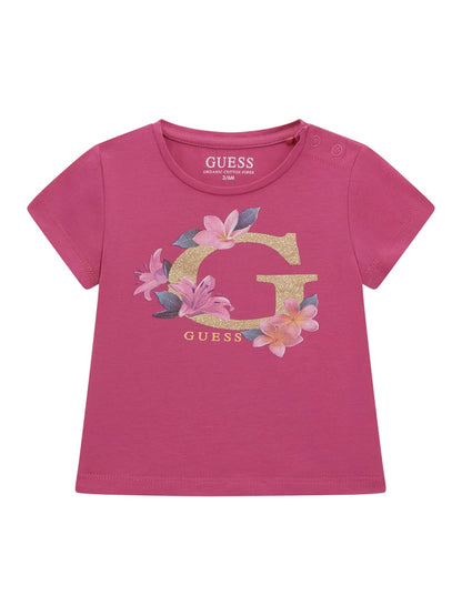 GUESS - Tshirt G Flower Bimba