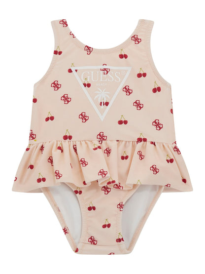 GUESS - Abito logo baby girl