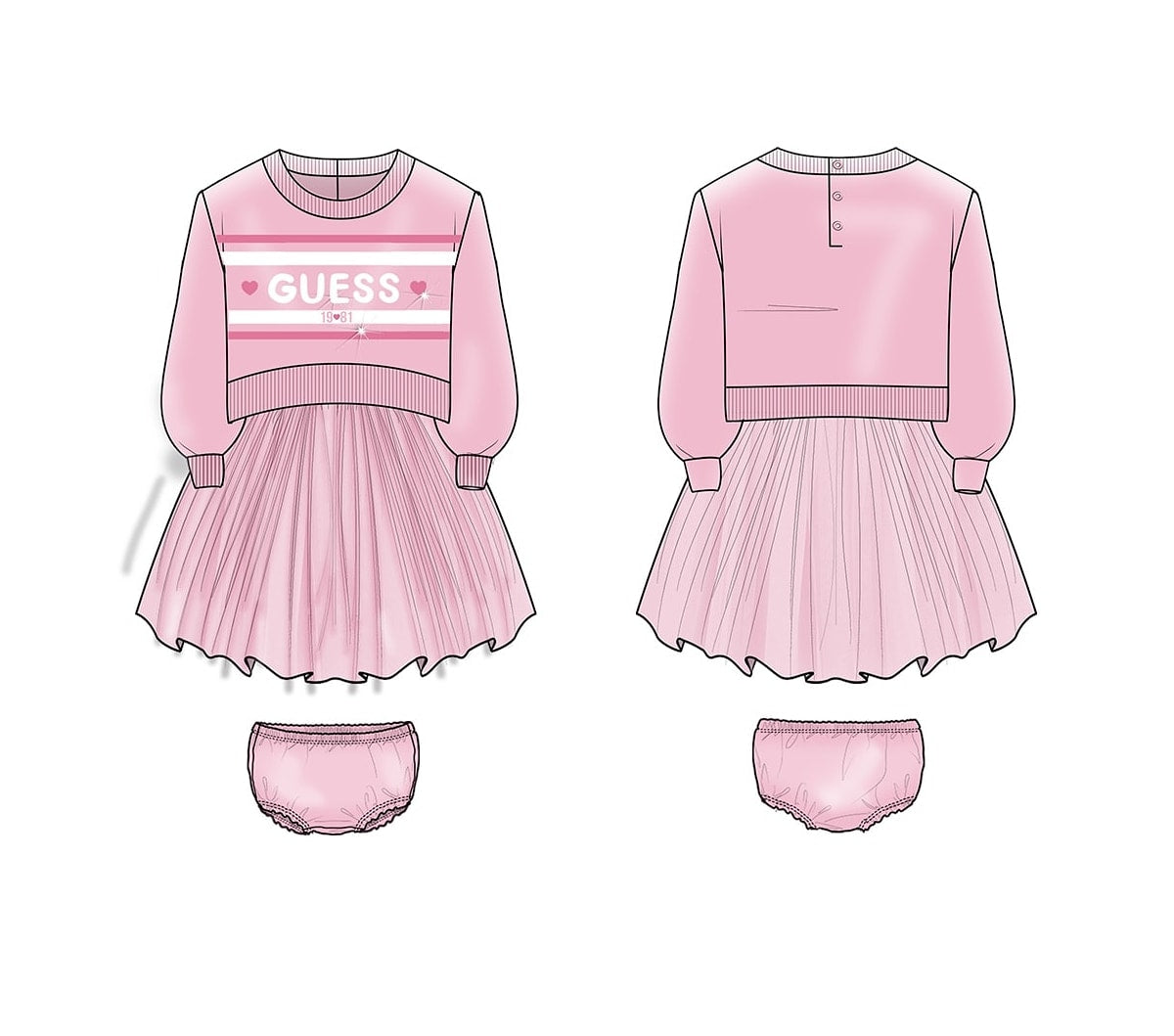 GUESS-Abito Bambina