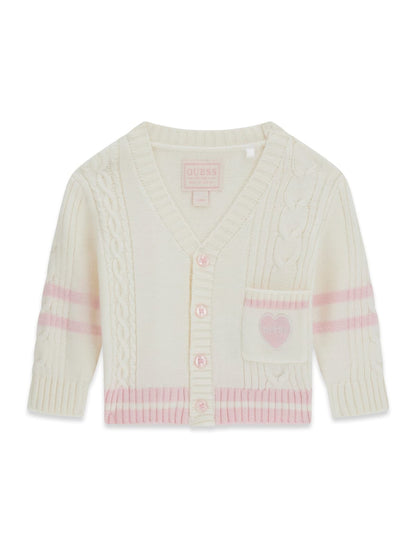 GUESS-Cardigan Basic Girl