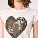 RINASCIMENTO - Maglietta cuore Donna