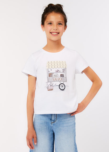 LIUJO-Tshirt Girl