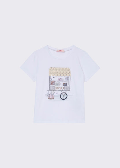 LIUJO-Tshirt Girl