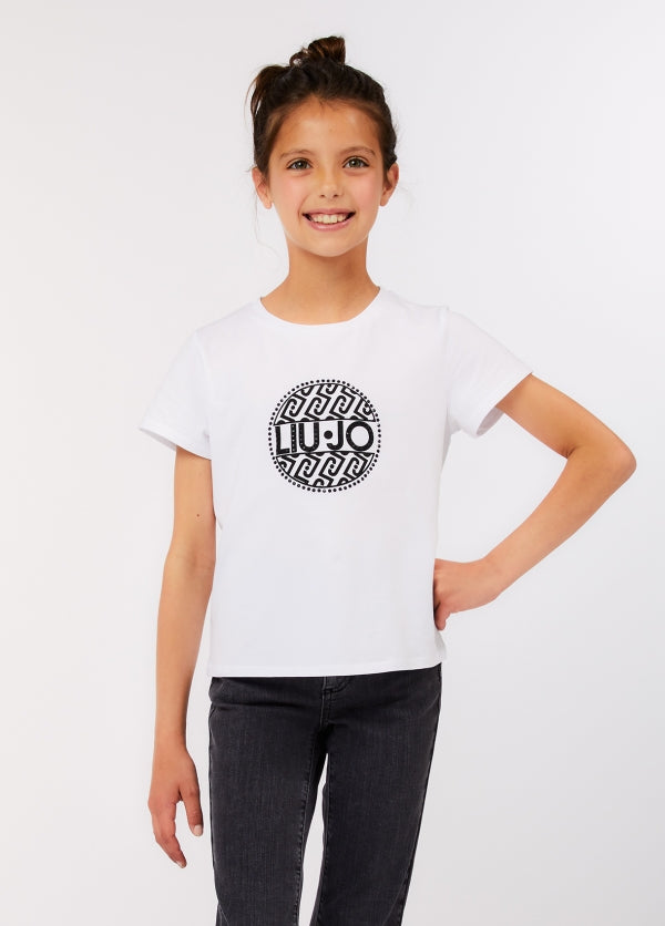 liujo-tshirt + bag girl