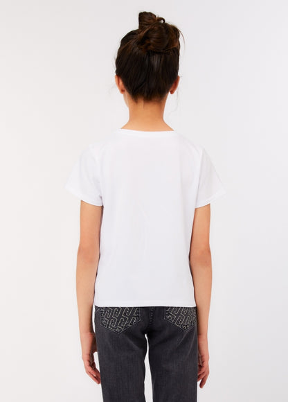 LIUJO-Tshirt + bag Girl