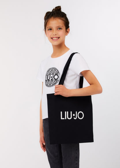 LIUJO-Tshirt + bag Girl