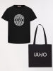 LIUJO-Tshirt + bag Girl